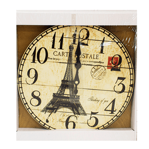 Часы настенные 30 см До встречи в Париже