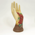 Фигура Рука 20 см роспись цветами в красных тонах в ассортимете шоколадный градиент