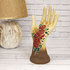 Фигура Рука 20 см роспись цветами в красных тонах в ассортимете шоколадный градиент