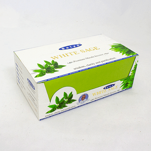 Благовоние Satya Premium 15 гр Белый шалфей White Sage упаковка 12 шт