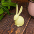 Фигурка Кролик 4х7 см оливковая