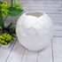 Ваза напольная шар Флора 35х35 см белая с перламутром в ассортименте