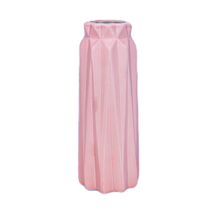 Ваза Оригами 28 см пастельно-розовая
