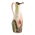 Кувшин Лилия 35 см розово-зеленая роспись бежево-коричневая