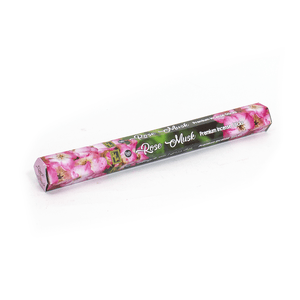 Благовоние Zed Black Fab Series Роза Мускус Rose Musk шестигранник упаковка 6 шт