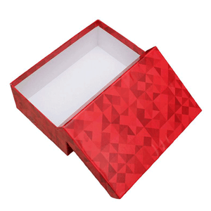 Подарочные коробки Набор 3 шт Грани красного