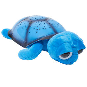 Ночник Проектор Черепашка Ночное небо 27х34х11 см голубой с USB проводом