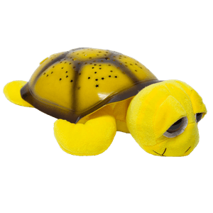 Ночник Проектор Черепашка Ночное небо 27х34х11 см жёлтый с USB проводом