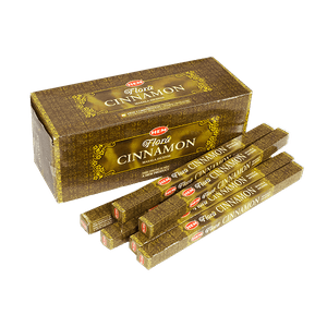 Благовоние HEM Flora Masala Корица Cinnamon четырехгранник упаковка 25 шт