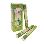 Благовоние HEM Зеленое Яблоко Green Apple шестигранник упаковка 6 шт
