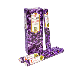Благовоние HEM Драгоценная Лаванда Precious Lavender шестигранник упаковка 6 шт