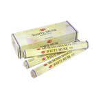 Благовоние HEM Белый Мускус White Musk шестигранник упаковка 6 шт