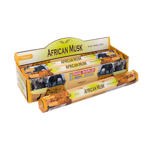 Благовоние Sarathi Африканский Муск African Musk шестигранник упаковка 6 шт