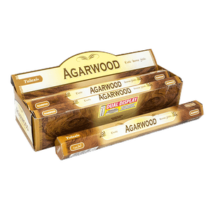 Благовоние Sarathi Агаровое дерево Agarwood шестигранник упаковка 6 шт