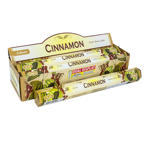 Благовоние Sarathi Корица Cinnamon шестигранник упаковка 6 шт