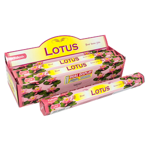 Благовоние Sarathi Лотос Lotus шестигранник упаковка 6 шт