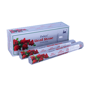 Благовоние Sarathi Роза Real Rose шестигранник упаковка 6 шт