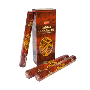 Благовоние HEM Корица Цейлонская Lanka Cinnamon шестигранник упаковка 6 шт