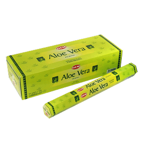 Благовоние HEM Алое Вера Aloe Vera шестигранник упаковка 6 шт