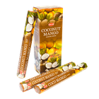Благовоние HEM Кокос Манго Coconut Mango шестигранник упаковка 6 шт