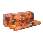 Благовоние HEM Африканский мускус African musk шестигранник упаковка 6 шт