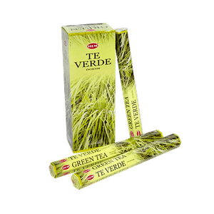Благовоние HEM Зеленый чай Green Tea шестигранник упаковка 6 шт