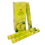 Благовоние HEM Лайм Лимон Lime Lemon шестигранник упаковка 6 шт