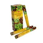Благовоние HEM Пачули Амбер Pachouli Amber шестигранник упаковка 6 шт
