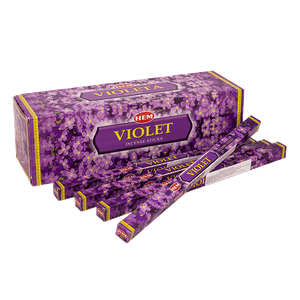 Благовоние HEM Фиалка Violet четырехгранник упаковка 25 шт