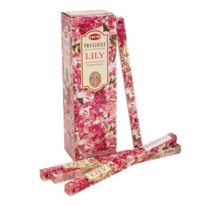 Благовоние HEM Драгоценная Лилия Precious Lily четырехгранник упаковка 25 шт