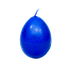 Свеча яйцо пасхальное 5х7см Синяя