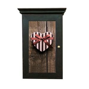 Ключница Классика на 5 крючков 20х28 см Подарок венге