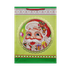 Пакет подарочный Дед Мороз 26х35х12см зелёный