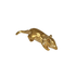 Мышка кошельковая классическая 2 см под золото
