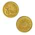 Монета зодиак Козерог 2,5 см латунь