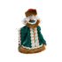 Кукла сувенирная Баярыня Морозова 17см зелёный костюм