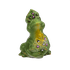 Царевна лягушка 8х11 см зелёная фарфор