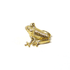 Лягушка кошельковая 1,5 см под золото в упаковке