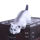 Кот на полку Хулиган 24 см дымчатый матовый