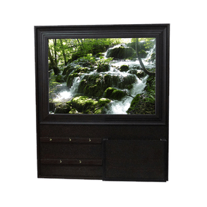 Ключница Открытая (большая) на 5кр Водопад 32х50см венге