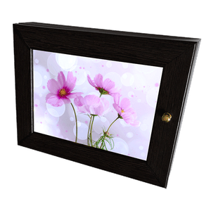 Ключница Мини 4 крючка 23х18 см Нежность венге