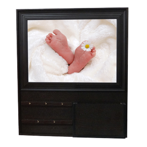 Ключница Открытая (большая) на 5кр Счастье 32х50см венге