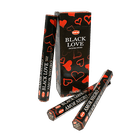 Благовоние HEM Черная Любовь Black Love шестигранник упаковка 6 шт