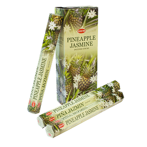Благовоние HEM Ананас Жасмин Pineapple Jasmine шестигранник упаковка 6 шт