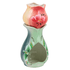 Аромалампа Тюльпан 18 см роспись цветами в ассортименте