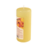 Свеча пеньковая аромат Персик 9 см время горения 11 часов