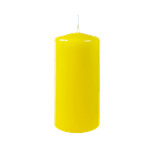 Свеча пеньковая 9 см желтая время горения 11 часов