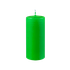 Свеча пеньковая 9 см зеленая время горения 11 часов