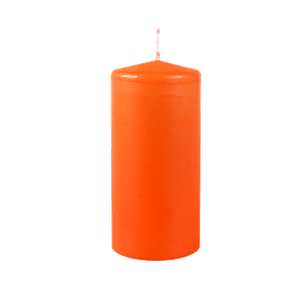 Свеча пеньковая 9 см время горения 11 часов оранжевая