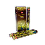 Благовоние HEM Королевский Сандал Sandal King шестигранник упаковка 6 шт